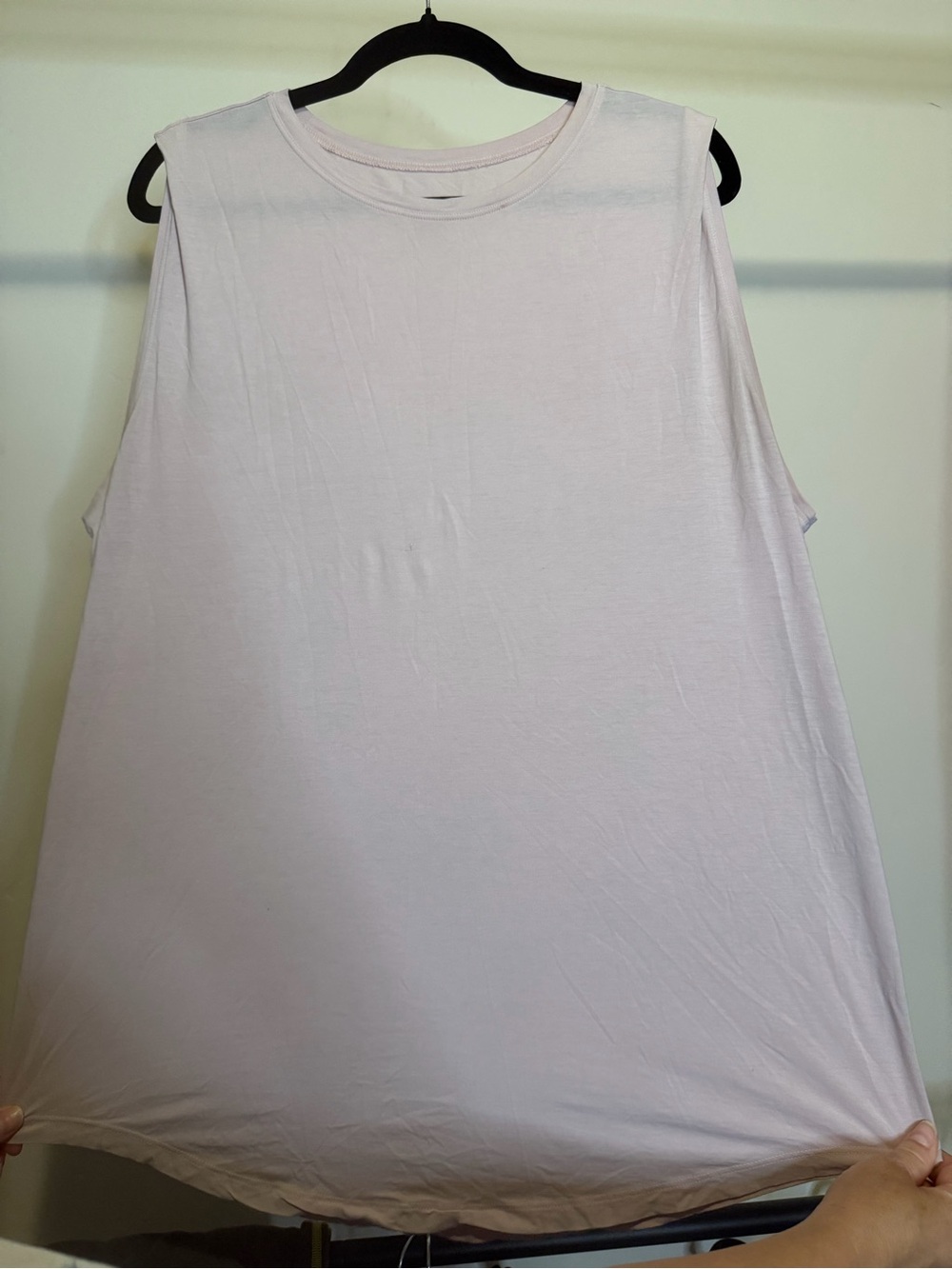 Lululemon Love Sleeveless Tank Light Pink Relaxed Muscle Tank #48